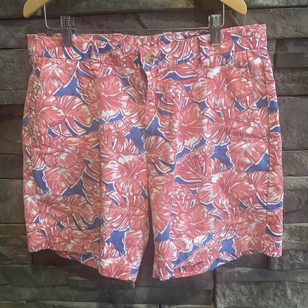 Vinyard Vines Mens‎ Floral Breaker Shorts Size 32